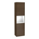 V&B Finion Armoire haute Éclairage mural 41,8x151,6cm, l, Rg glo blc laqué, ven noyer-1
