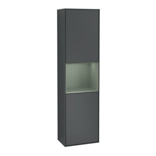 V&B Finion Armoire haute Éclairage mural 41,8x151,6cm, l, Rg Ol m La, md b m Lac