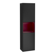 V&B Finion Armoire haute Éclairage mural 41,8x151,6cm, l, Rg Peo m Lac, bla m Lac