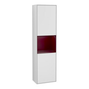 V&B Finion Armoire haute Éclairage mural 41,8x151,6cm, r, Rg Peo m Lac, blanc m Lac