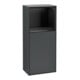 V&B Finion Armoire latérale 41,8x93,6 cm, droite, gris ou bleu moyen, mat laqué-1