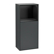 V&B Finion Armoire latérale 41,8x93,6 cm, gauche, bleu clair mat avec laque