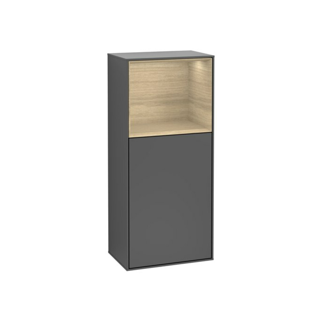V&B Finion Armoire latérale Éclairage mural 41,8x93,6cm, Anthracite m