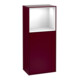 V&B Finion Armoire latérale Éclairage mural 41,8x93,6cm, g., étag. sup. blanc brillant, Peo m-1