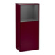 V&B Finion Armoire latérale Éclairage mural 41,8x93,6cm, g, Étagère sup. Anthracite, m, Peo m-1