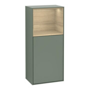 V&B Finion Armoire latérale Éclairage mural 41,8x93,6cm, g, Rg sup Oa ven, Oli. m Lac