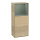 V&B Finion Armoire latérale Éclairage mural 41,8x93,6cm, gauche, étagère sup. oli. m, oa ven-1