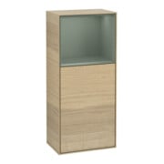 V&B Finion Armoire latérale Éclairage mural 41,8x93,6cm, gauche, étagère sup. oli. m, oa ven
