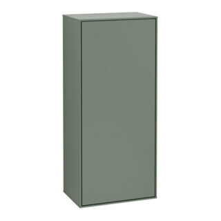 V&B Finion Armoire latérale Éclairage mural 41,8x93,6x27cm, Conn. droite, Oli. m Lac