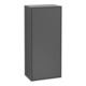 V&B Finion Armoire latérale Éclairage mural 41,8x93,6x27cm, Connex. droite, Anthracite mat-1