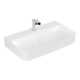 V&B Finion lavabo 80x47 cm, avec trop-plein, blanc brillant C+-3