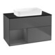 V&B Finion Meuble sous lavabo 100x60,3 cm, Anthracite mat, Anthracite mat-1