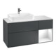 V&B Finion Meuble Sous-Lavabo 120 cm, Éclairage Mural, Pl w m, Rg r g w La, md bl. m Lac-1