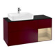 V&B Finion Meuble sous lavabo 120 cm, Pl bleu m, Rég re Oa ven, Peo m-1