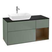 V&B Finion Meuble sous lavabo 120 cm, Pl bleu m, Reg wal ven, Oli. m Lac