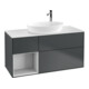 V&B Finion Meuble sous lavabo 120 cm, Pl w m, Rg w m Lac, éclairage mural, md bl. m Lac-1
