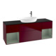 V&B Finion Meuble sous-lavabo 160 cm, Pl bleu m, Étagère Oli. m Lac, Peo m-1