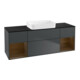 V&B Finion Meuble sous lavabo Éclairage mural 160x60,3x50,1 cm, Rg wa ven, md bl. m Lac-1