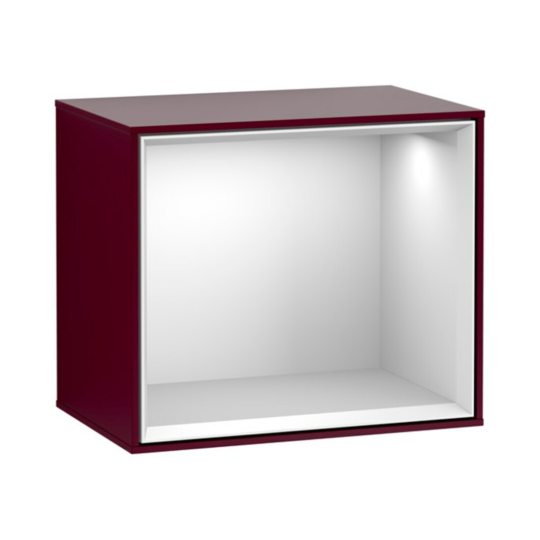 V&B Finion Module d'étagère 41,8x35,6x27cm, Étagère blanc mat, Peony mat