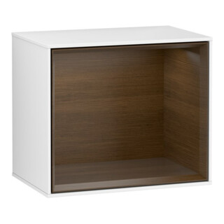 V&B Finion Module d'étagère Éclairage mural 41,8x35,6x27cm, blanc brillant