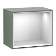V&B Finion module d'étagère éclairage mural 41,8x35,6x27cm, étagère bl. m, huile m laque