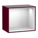V&B Finion Module d'étagère Éclairage mural 41,8x35,6x27cm, Étagère bl. mat, Peony mat-1