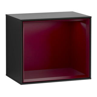 V&B Finion Module d'étagère Éclairage mural 41,8x35,6x27cm, laque bleue Peo m