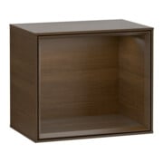V&B Finion Module d'étagère Éclairage mural 41,8x35,6x27cm, placage noyer