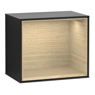 V&B Finion Module d'étagère Éclairage mural 41,8x35,6x27cm, Reg Oa ven, bla m Lac