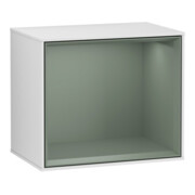 V&B Finion Module d'étagère Éclairage mural 41,8x35,6x27cm, Reg Oli. m, bl. m Lac