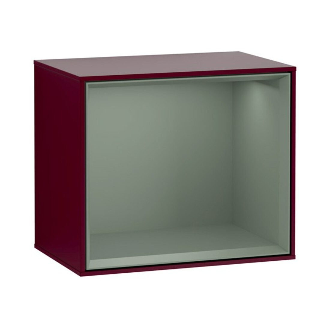 V&B Finion Module d'étagère Éclairage mural 41,8x35,6x27cm, Reg Oli. m, Pivoine Mat