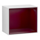 V&B Finion Module d'étagère Éclairage mural 41,8x35,6x27cm, Reg Peo m, blanc laqué-1