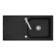 V&B Flächenbündige Spüle Linara 60 Flat m Abl.garn, Exzenter, Chrom CeramicPlus-1