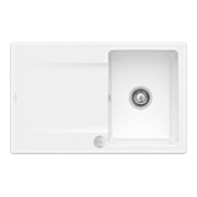 V&B Flächenbündige Spüle Siluet 45 Flat m Abl.garn, Exzenter, snow white
