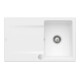 V&B Flächenbündige Spüle Siluet 45 Flat m Abl.garn, Exzenter, stone white-1