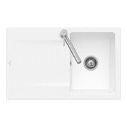 V&B Flächenbündige Spüle Siluet 45 Flat Spülbecken, pure black