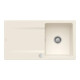 V&B Flächenbündige Spüle Siluet 50 Flat m Abl.garn, Excenterbetätigung, crema-1
