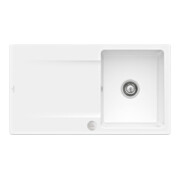 V&B Flächenbündige Spüle Siluet 50 Flat m Abl.garn, Exzenter, snow white