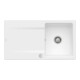 V&B Flächenbündige Spüle Siluet 50 Flat m Abl.garn, Exzenter, stone white-1