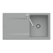 V&B Flächenbündige Spüle Siluet 50 Flat Spülbecken, stone white