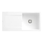 V&B Flächenbündige Spüle Siluet 60 Flat m Abl.garn, Hand., sn white CeramicPlus
