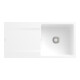V&B Flächenbündige Spüle Siluet 60 Flat m Abl.garn, Hand., st. white CeramicPlus-1