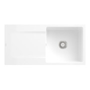 V&B Flächenbündige Spüle Siluet 60 Flat m Abl.garn, Hand., we alpin CeramicPlus