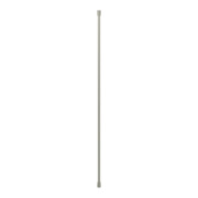 V&B Flexible de douche universel 1600mm, PVC, nickel brossé noir
