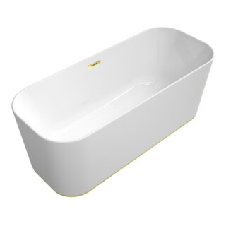 V&B Freistehwanne Finion Ausstatt. Gold 170x70cm, PtoVtl., Ü, Zul, Rg., EM, we