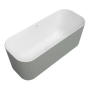 V&B Freistehwanne Finion blanc Couleur sur L 170x70cm, trop-plein, blanc