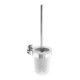 V&B Garniture brosse WC Elements Tender 94x353x118mm, verre satiné, avec brosse, chrome-1