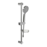 V&B Garniture de douche Universal Showers 3 jets, montage mural, chrome