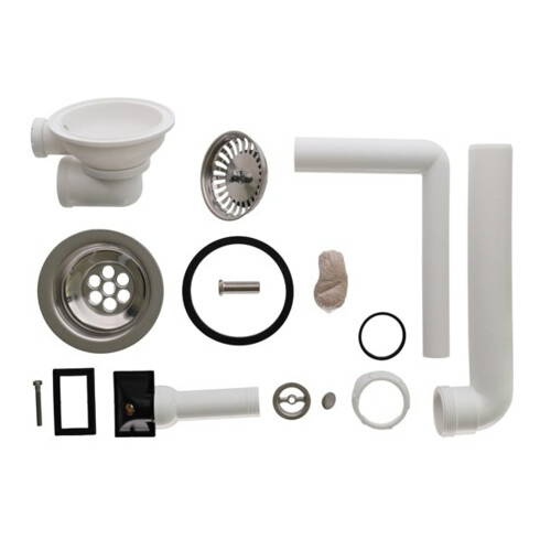 V&B Garniture de vidage Profi 90x95mm, avec commande manuelle