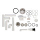 V&B Garniture de vidage Profi avec commande manuelle, 290x350mm, chromé-1